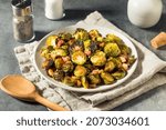 Healthy Organic Baked Brussel...