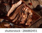 Homemade Smoked Barbecue Beef...