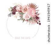 boho floral wedding vector... | Shutterstock .eps vector #1941545917
