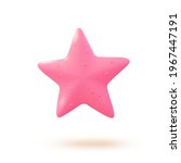 3d vector starfish cartoon... | Shutterstock .eps vector #1967447191