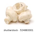 White Mushrooms On White...