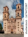 Small photo of Santa Prisca Church, Taxco, Mexico Historic church in the picturesque colonial town called Taxco