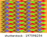 uzbek abstract vector geometric ... | Shutterstock .eps vector #197598254