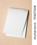 note pad | Shutterstock . vector #55607608