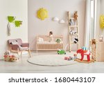 Modern Baby Room  Wooden Detail ...