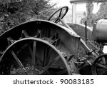 Antique Tractor Steel Wheel...