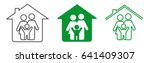 vector illustration of family... | Shutterstock .eps vector #641409307
