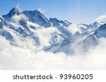 Alpine Alps Mountain Landscape...