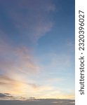 Small photo of urban city Sunset Sky Background , Colorful sky in twilight time background