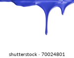 Dripping Blue Paint Free Stock Photo - Public Domain Pictures