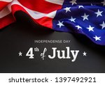 Celebrating Independence Day. United States of America USA flag background for 4th of July