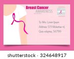 breast cancer awareness pink... | Shutterstock .eps vector #324648917