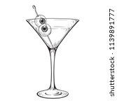 Martini With Eyeballs Cocktail...