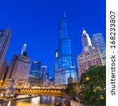 City Of Chicago. Image Of...