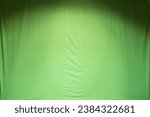 green screen fabric background with seams