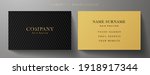 business card with luxury... | Shutterstock .eps vector #1918917344