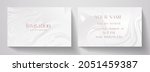 invitation card with luxury... | Shutterstock .eps vector #2051459387