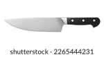 Chef's kitchen knife isolated...