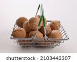 greek nuts in a small shopping... | Shutterstock . vector #2103442307