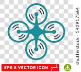 vector quadcopter screw... | Shutterstock .eps vector #542917564