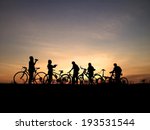 group of bicyclist