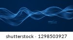 3d particles mesh array  sound... | Shutterstock .eps vector #1298503927