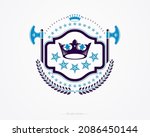 heraldic sign  element ... | Shutterstock .eps vector #2086450144