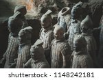 The terracotta warriors at the Mausoleum of the First Qin Emperor in Xi'an, Shaanxi Province, China.
