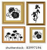 the frames for picture with... | Shutterstock .eps vector #83997196