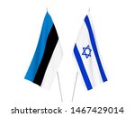 national fabric flags of israel ... | Shutterstock . vector #1467429014