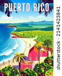 Puerto Rico Travel Poster....