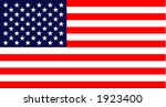 united states flag | Shutterstock .eps vector #1923400