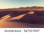 Sand Dunes In The Sahara Desert