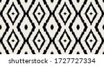 ikat geometric folklore... | Shutterstock .eps vector #1727727334