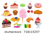 Vector Set Confectionery And...