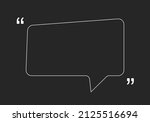 Rectangle Speech Bubble With...