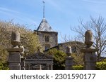 Small photo of Sussex, UK - April 29th 2023: The Fitzalan Chapel, viewed from the gardens at Arundel Castle in Arundel, West Sussex.