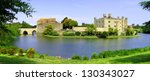 Panoramic View Of Leeds Castle...