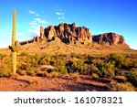 Superstition Mountains And The...