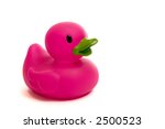 Pink  Purple  Rubber Duck With...