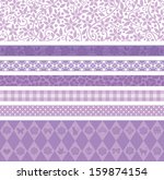 Purple Decorative Line