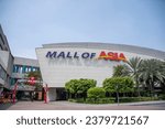 Small photo of Manila, Philippines- 17 Oct 2023: SM Mall of Asia, or MoA, is a shopping mall in Manila Philippines. SM Mall of Asia is a tourist destination that has raised the standard of shopping