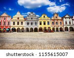 old Telc town houses in Czech republic