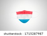 medical protective mask with... | Shutterstock . vector #1715287987