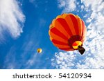 Colorful Hot Air Balloons In...
