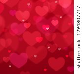 valentine's day vector... | Shutterstock .eps vector #1294807717