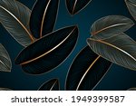 luxurious gold seamless pattern ... | Shutterstock .eps vector #1949399587