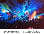 Small photo of dj night club party rave with crowd in music festive
