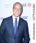 Small photo of New York, NY - April 23, 2019: Lester Holt attends the TIME 100 Gala 2019 at Jazz at Lincoln Center