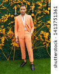 Small photo of Liberty State Park, NJ - June 1, 2019: Ryan Jamaal Swain attends 12th Annual Veuve Clicquot Polo Classic at Liberty State Park